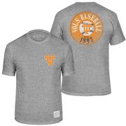 Tennessee Retro Brand Vols Baseball Circle Tee